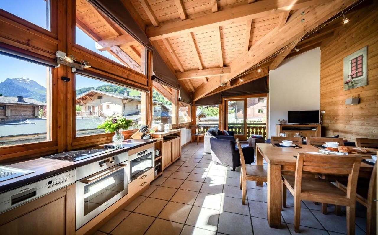 Appartement Aiglon Morzine Extérieur photo